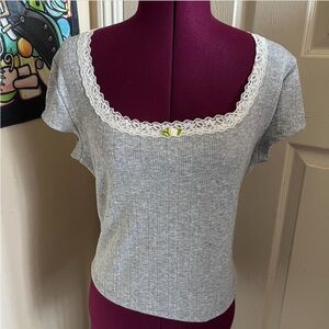 Wild fable women’s grey top